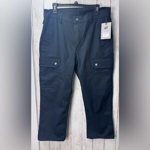 Duluth Men's Black Cargo Pants 34x25